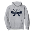 Sardis Lake Mississippi Distressed Hoodie - Novelty Apparel Unisex - T-Shirt, Sweatshirt, Hoodie