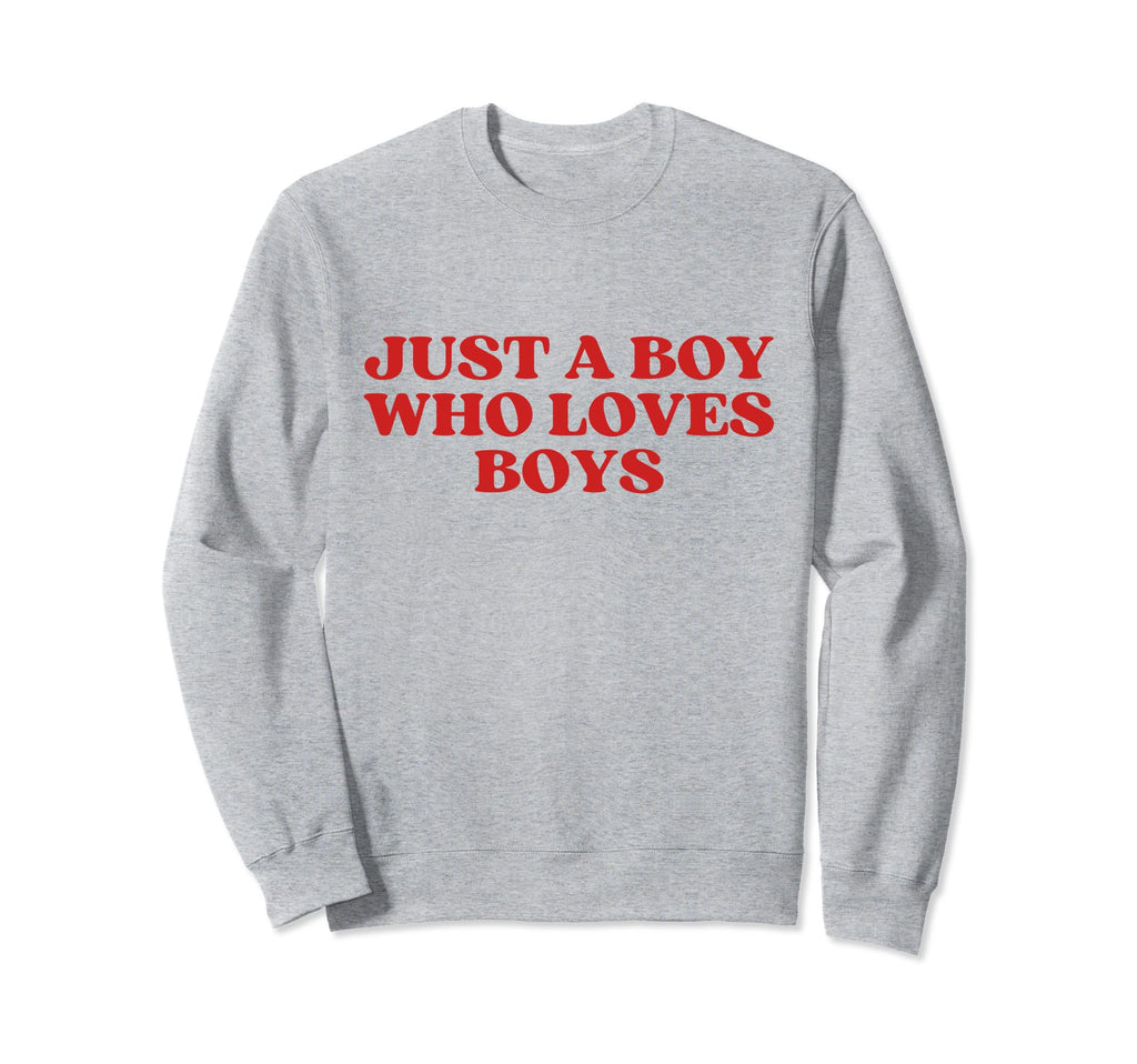 Just Who Loves Y2K Aesthetic Gay Sweatshirt - Custom Art Print Unisex - T-Shirt, Sweatshirt, Hoodie