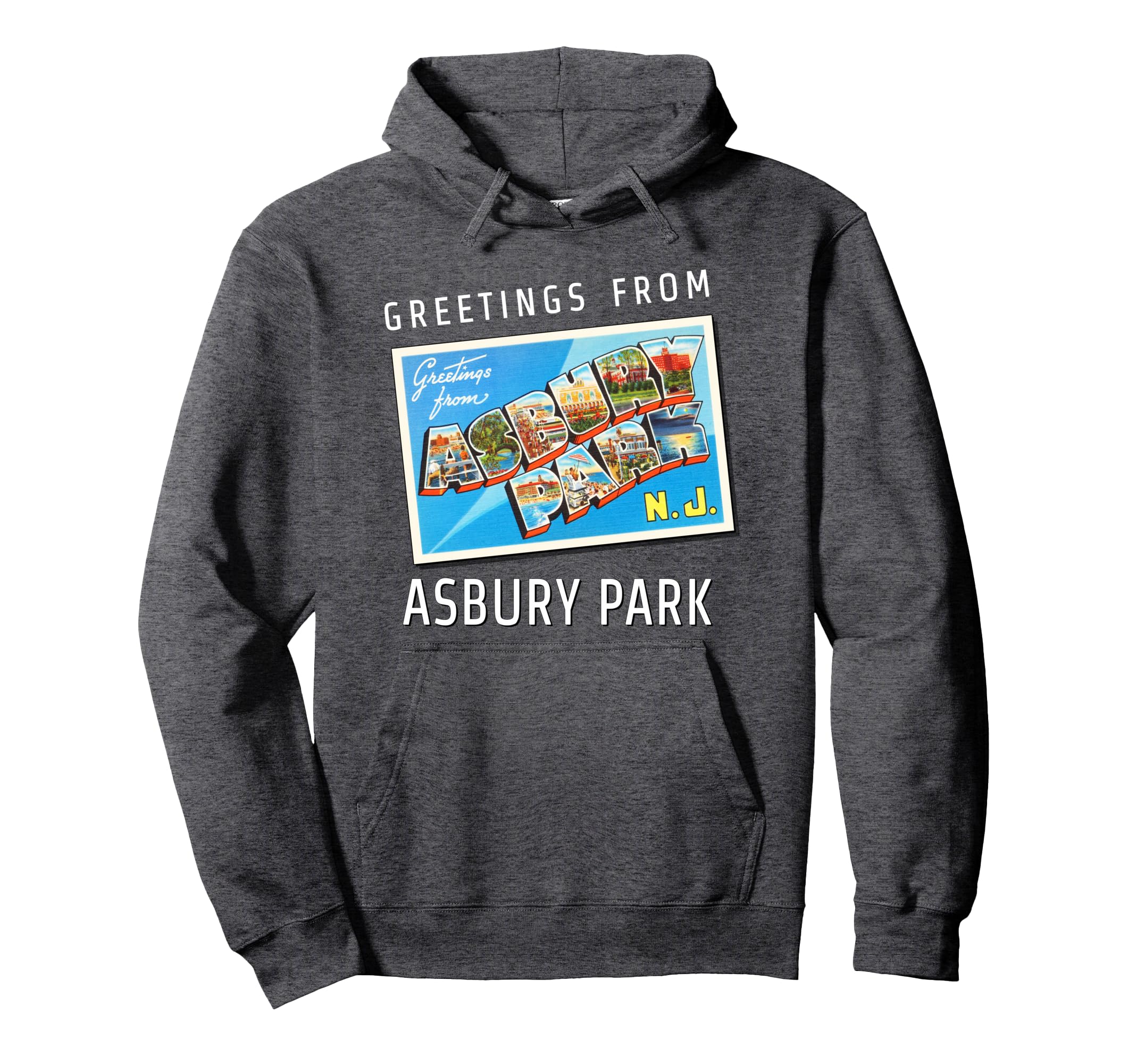 Asbury Park New Jersey Nj Travel Souvenir Hoodie - Unique Graphic Unisex - T-Shirt, Sweatshirt, Hoodie