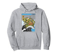 Kraken Eating Ramen Noodles Kanagawa Hoodie - Novelty Apparel for Adults - T-Shirt, Sweatshirt, Hoodie