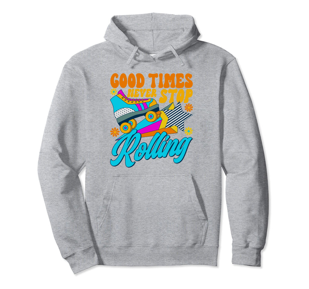 Roller Skating Never Stop Rolling Hoodie - Custom Art Print for Adults - T-Shirt, Sweatshirt, Hoodie