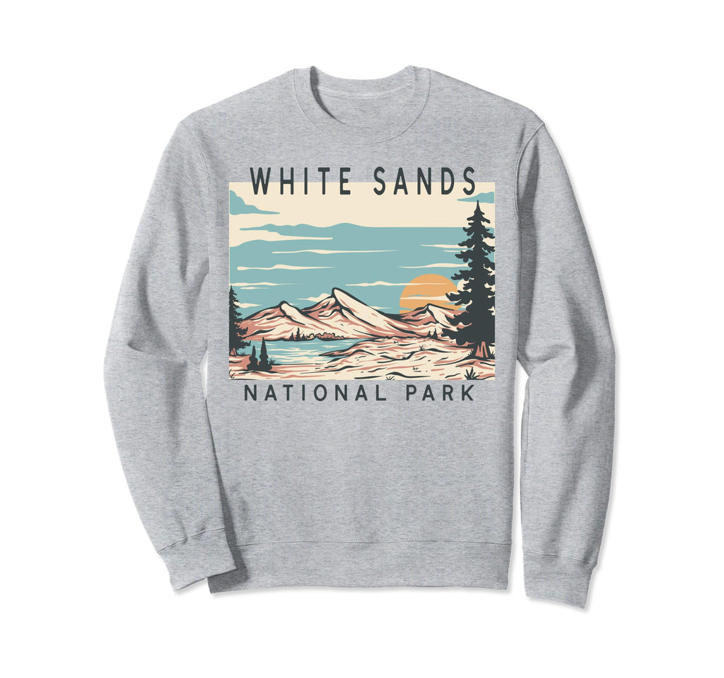 White Sands National Park Souvenir Sweatshirt - Novelty Apparel for Adults - T-Shirt, Sweatshirt, Hoodie
