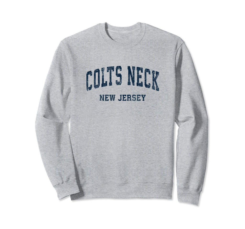 Colts Neck New Jersey Nj Varsity Sweatshirt - Aesthetic Graphic Unisex - T-Shirt, Sweatshirt, Hoodie