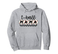 Funny T Ball Mom Softball Ball Hoodie - Casual Everyday Wear for Adults - T-Shirt, Sweatshirt, Hoodie