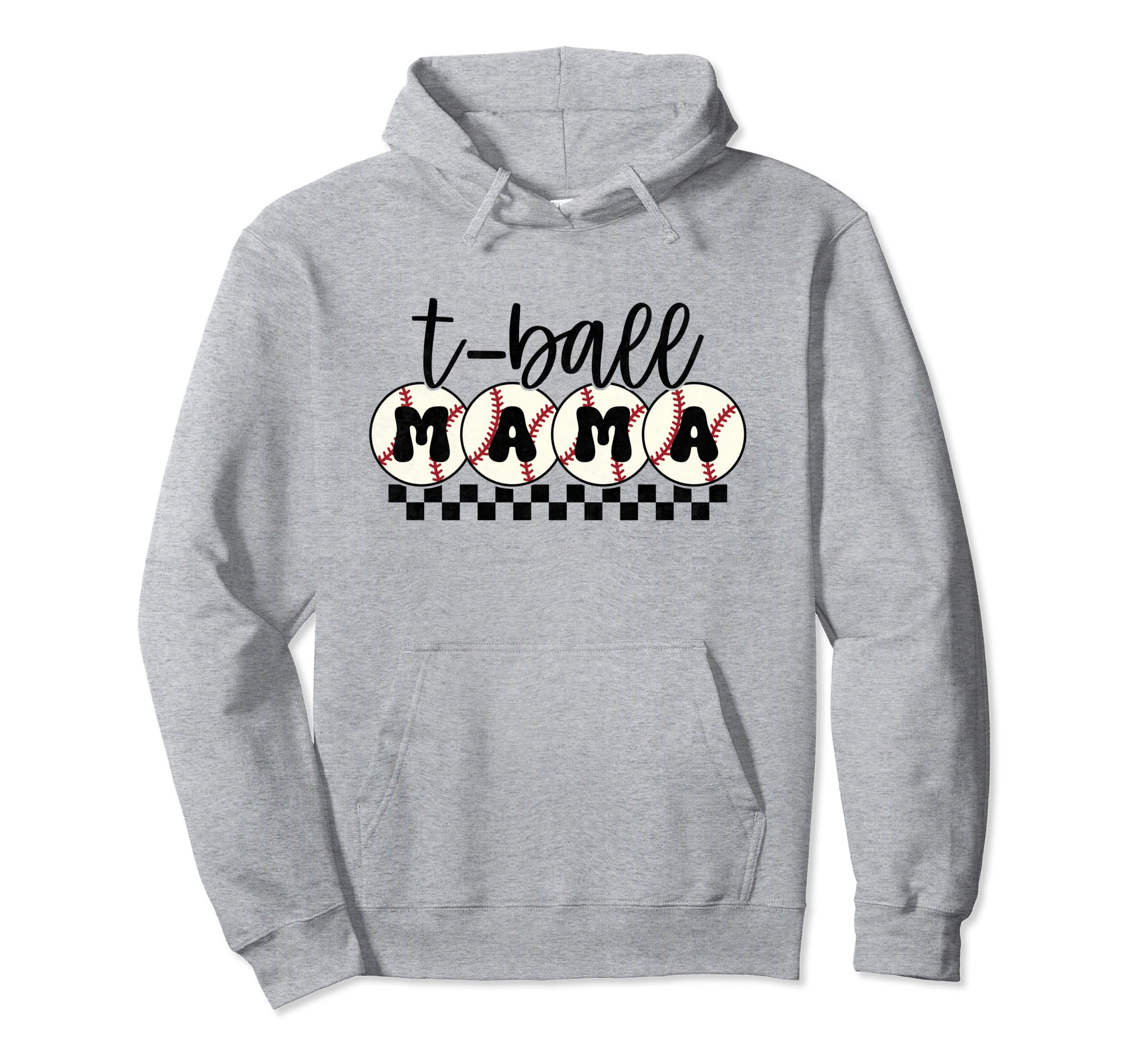 Funny T Ball Mom Softball Ball Hoodie - Casual Everyday Wear for Adults - T-Shirt, Sweatshirt, Hoodie