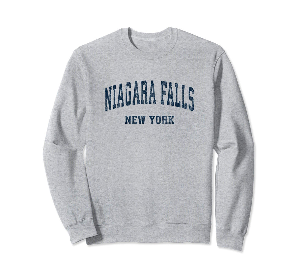Niagara Falls New York Ny Varsity Sweatshirt - Minimalist Print Men Women - T-Shirt, Sweatshirt, Hoodie