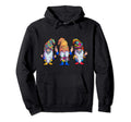 Hippie Gnomes Gnome Tie Dye Funny Hoodie - Casual Everyday Wear for Adults - T-Shirt, Sweatshirt, Hoodie