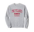 Villages Florida Fl Sports Red Sweatshirt - Unique Graphic for Adults - T-Shirt, Sweatshirt, Hoodie