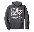 Huge Fan Soccer Baseball Player Mama Hoodie - Streetwear Style for Adults - T-Shirt, Sweatshirt, Hoodie
