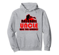 Baseball Uncle Baseball Uncle Will Yell Hoodie - Minimalist Print Unisex - T-Shirt, Sweatshirt, Hoodie