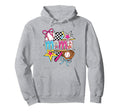 Baseball Mama Stars And Bow Softball Hoodie - Fun Novelty Design Men Women - T-Shirt, Sweatshirt, Hoodie