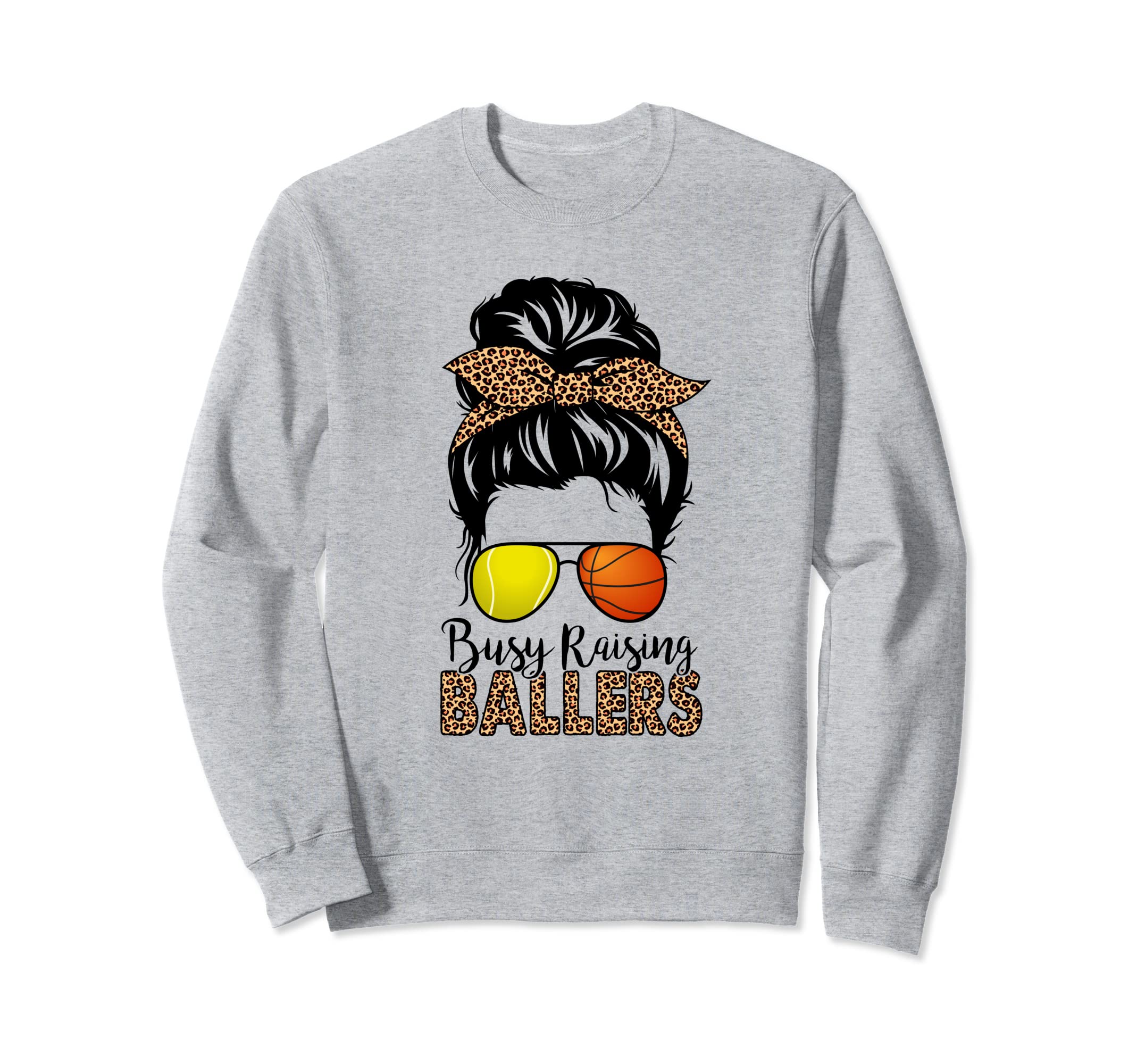 Busy Raising Ballers Tennis Sweatshirt - Minimalist Print Men Women - T-Shirt, Sweatshirt, Hoodie