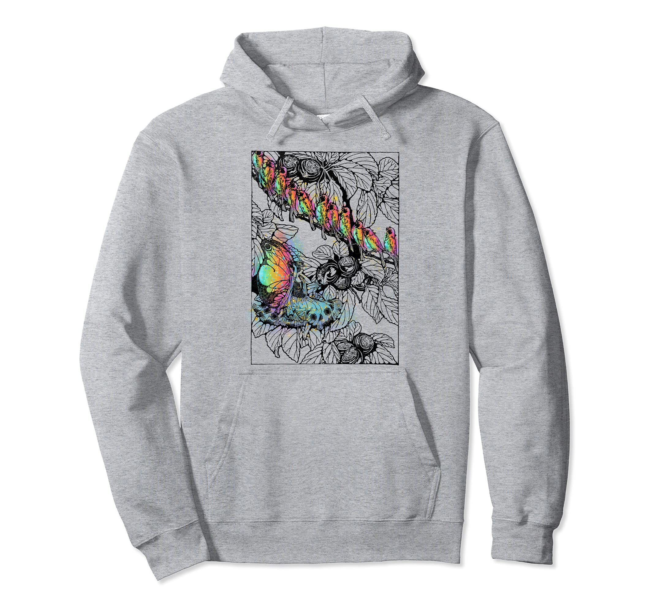 Nature Vibes Fairy Psychedelic Goth Hoodie - Streetwear Style Men Women - T-Shirt, Sweatshirt, Hoodie