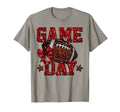 Game Day Touchdown Football Mom Go Cheer T-Shirt - Novelty Apparel Unisex - T-Shirt, Sweatshirt, Hoodie