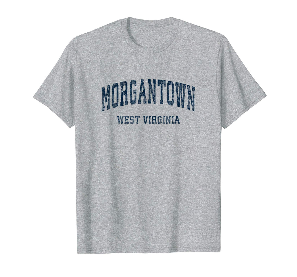 Morgantown West Virginia Wv Varsity T-Shirt - Novelty Apparel Unisex - T-Shirt, Sweatshirt, Hoodie