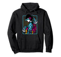 Kawaii Geisha Japanese Tradition Hoodie - Minimalist Print Men Women - T-Shirt, Sweatshirt, Hoodie