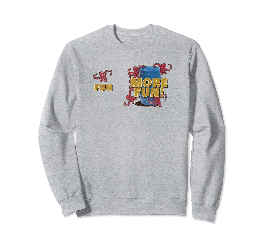 Barrel Monkeys Fun More Fun Sweatshirt - Custom Art Print for Adults - T-Shirt, Sweatshirt, Hoodie