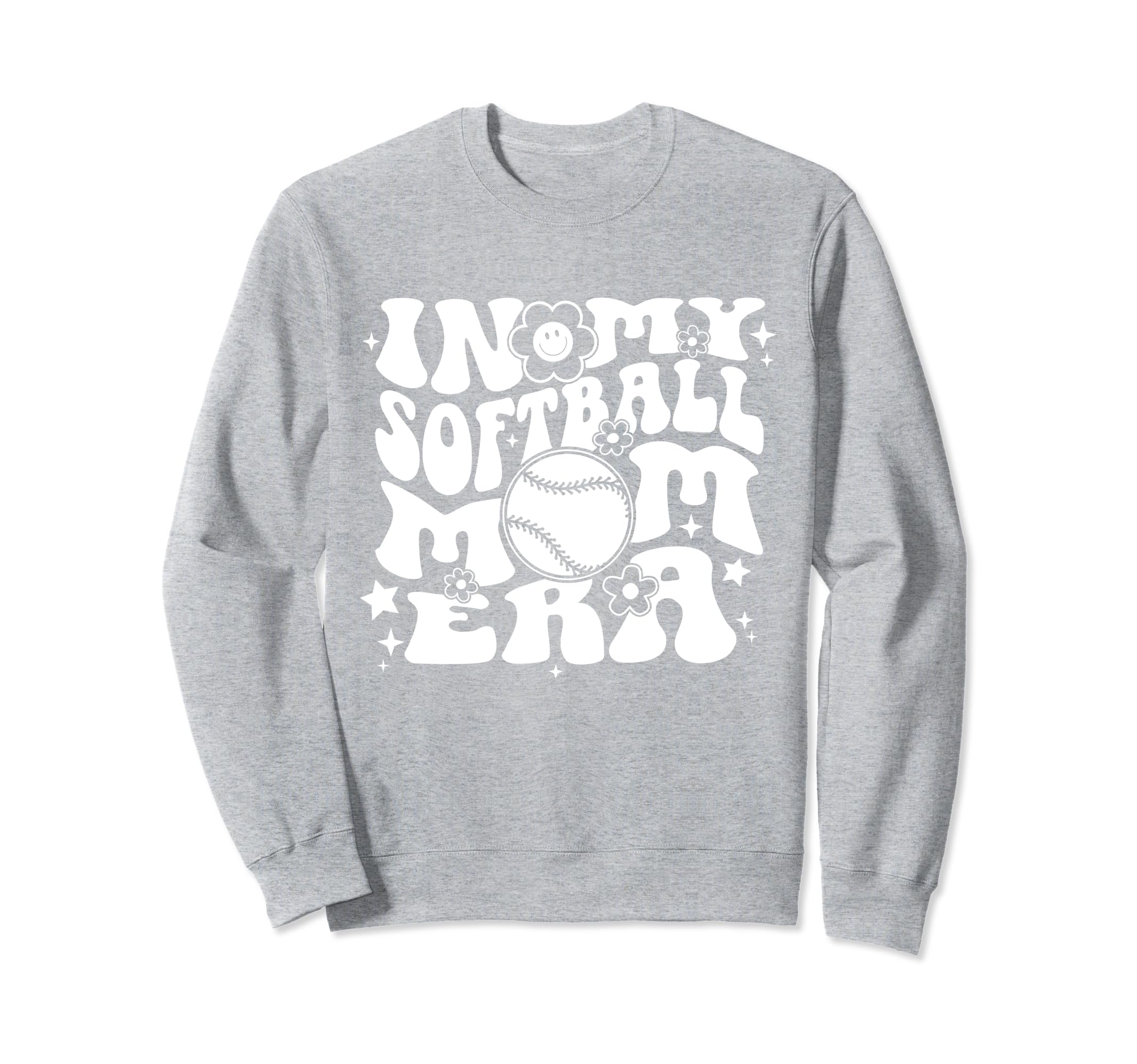 My Softball Mom Era Softball Mama Sweatshirt - Minimalist Print Men Women - T-Shirt, Sweatshirt, Hoodie