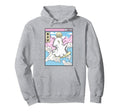 Surfing Ghost Japanese Waves Anime Hoodie - Graphic Print for Adults - T-Shirt, Sweatshirt, Hoodie