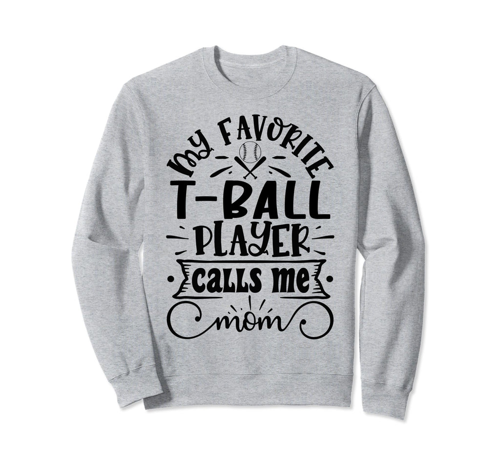 Tball Mom Baseball Essentials Sweatshirt - Fun Novelty Design Men Women - T-Shirt, Sweatshirt, Hoodie