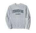 Evergreen Park Illinois Il Varsity Sweatshirt - Unique Graphic Unisex - T-Shirt, Sweatshirt, Hoodie