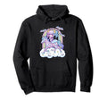 Kawaii Pastel Goth Creepy Sugar Skull Hoodie - Custom Art Print for Adults - T-Shirt, Sweatshirt, Hoodie