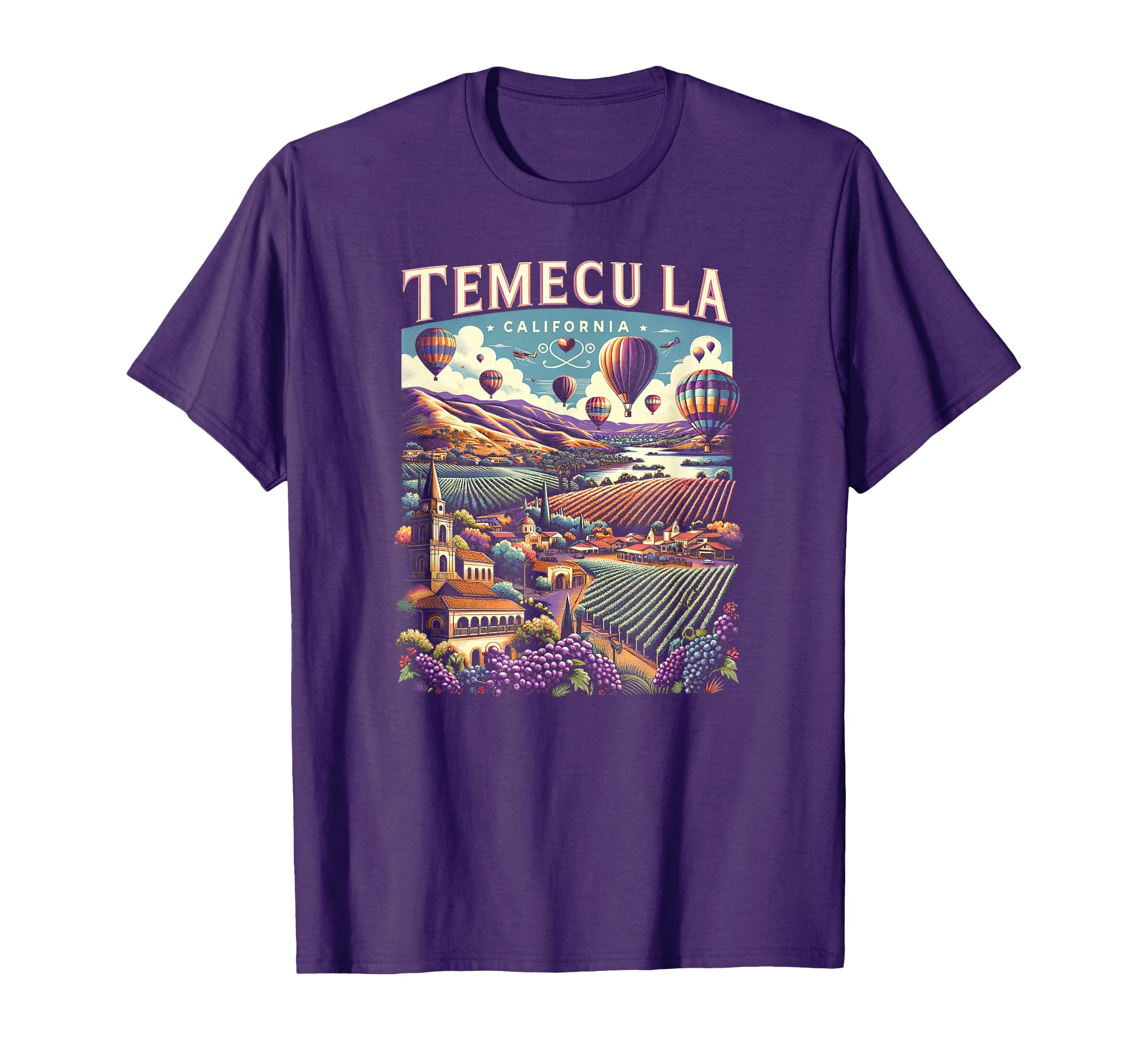 Temecula California Sunset Inspired T-Shirt - Unique Graphic for Adults - T-Shirt, Sweatshirt, Hoodie