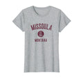 Missoula Montana Varsity Distressed T-Shirt - Aesthetic Graphic Unisex - T-Shirt, Sweatshirt, Hoodie