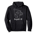 Super 8 Mm Camera Filmmakers Hoodie - Custom Art Print for Adults - T-Shirt, Sweatshirt, Hoodie