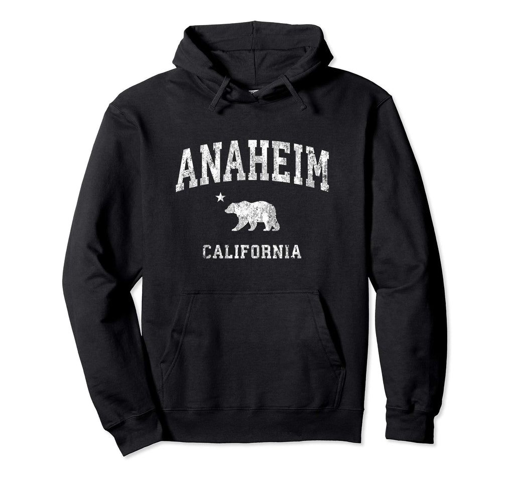 Anaheim California Ca Distressed Hoodie - Aesthetic Graphic for Adults - T-Shirt, Sweatshirt, Hoodie
