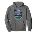 Senior Class 2026 Sunset Vaporwave Hoodie - Graphic Print Men Women - T-Shirt, Sweatshirt, Hoodie