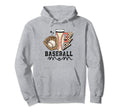 Baseball Mom Funny Sport Hoodie - Graphic Print Men Women - T-Shirt, Sweatshirt, Hoodie