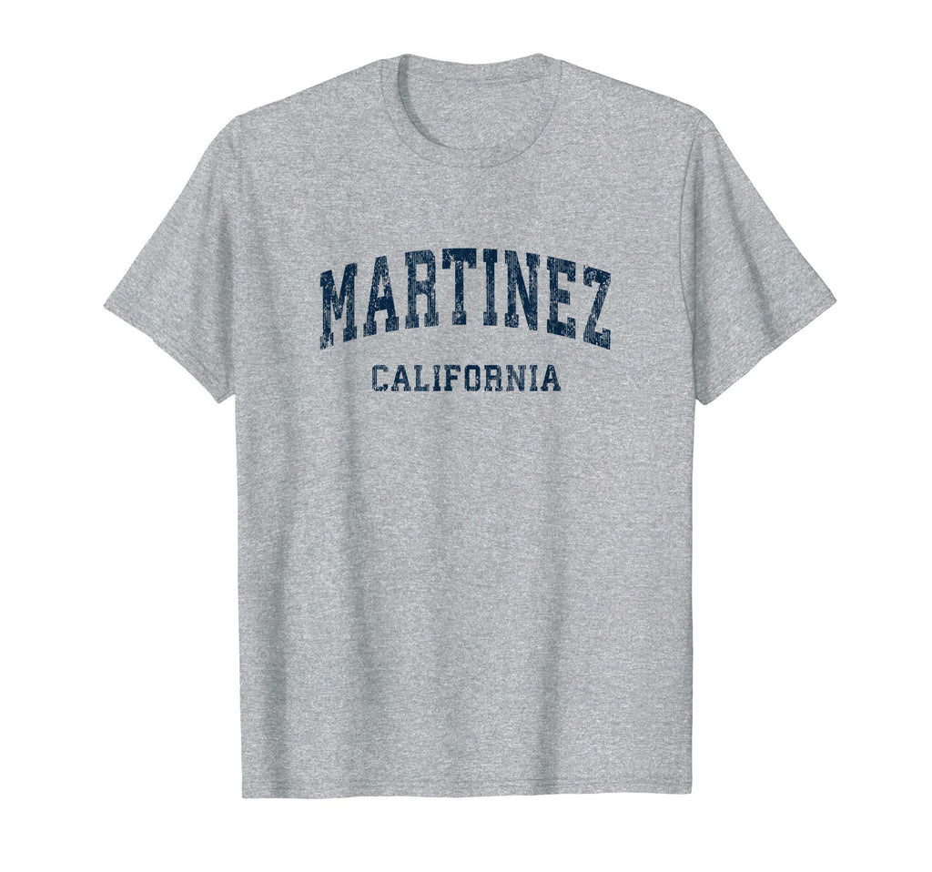 Martinez California Ca Varsity Sports Navy T-Shirt - Unique Graphic Unisex - T-Shirt, Sweatshirt, Hoodie