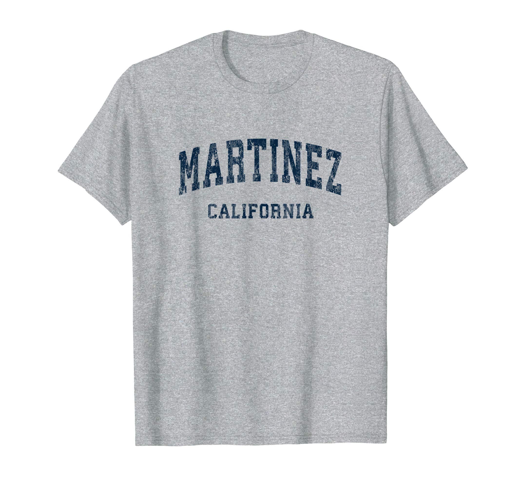 Martinez California Ca Varsity Sports Navy T-Shirt - Unique Graphic Unisex - T-Shirt, Sweatshirt, Hoodie