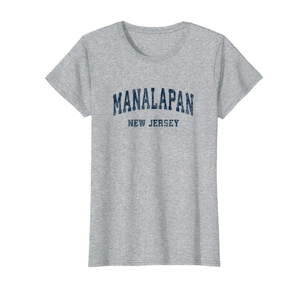 Manalapan New Jersey Nj Varsity Sports Navy T-Shirt - Unique Graphic Unisex - T-Shirt, Sweatshirt, Hoodie