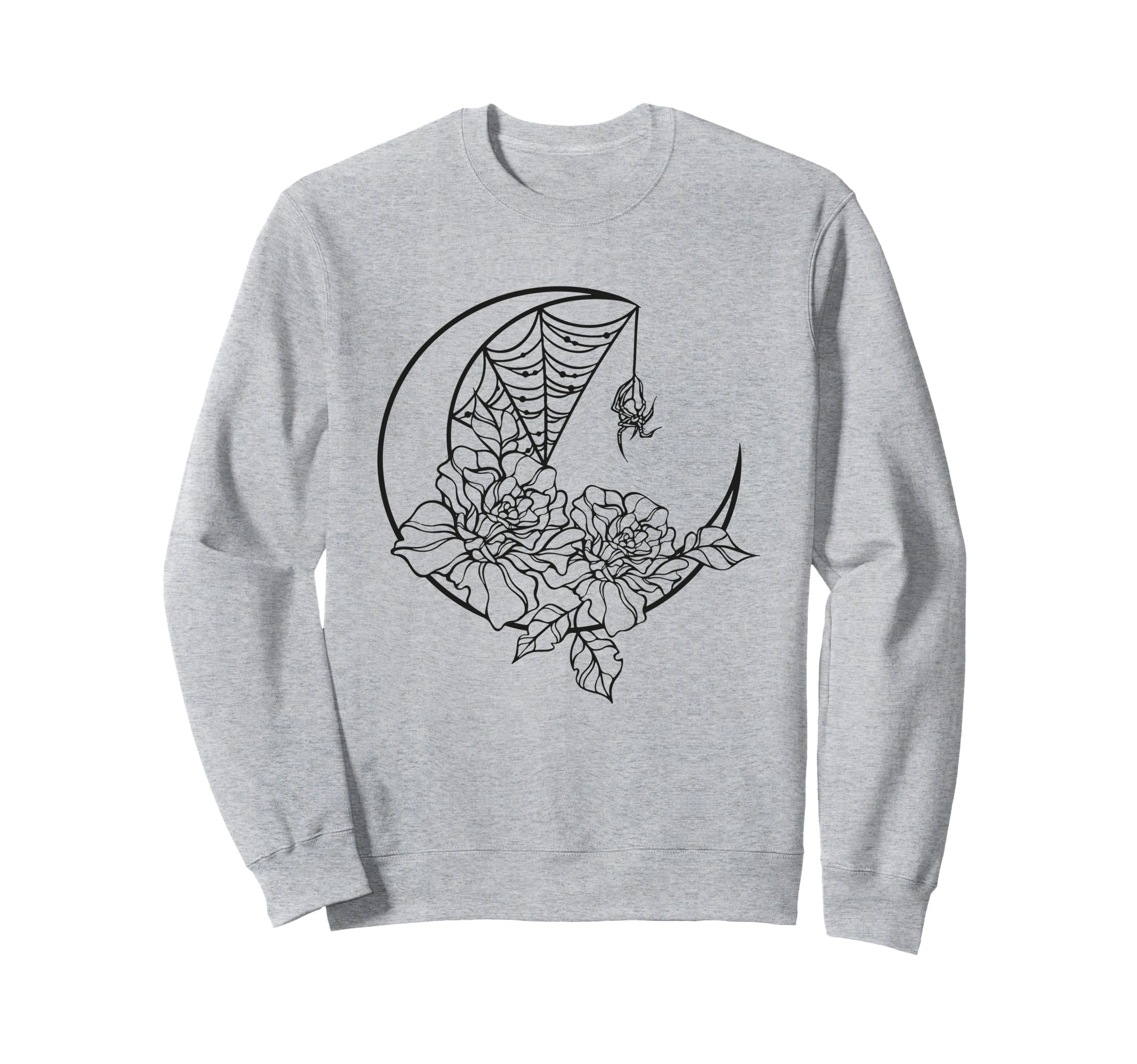 Goth Emo Y2K Alt Fairy Grunge Flower Sweatshirt - Custom Art Print Unisex - T-Shirt, Sweatshirt, Hoodie