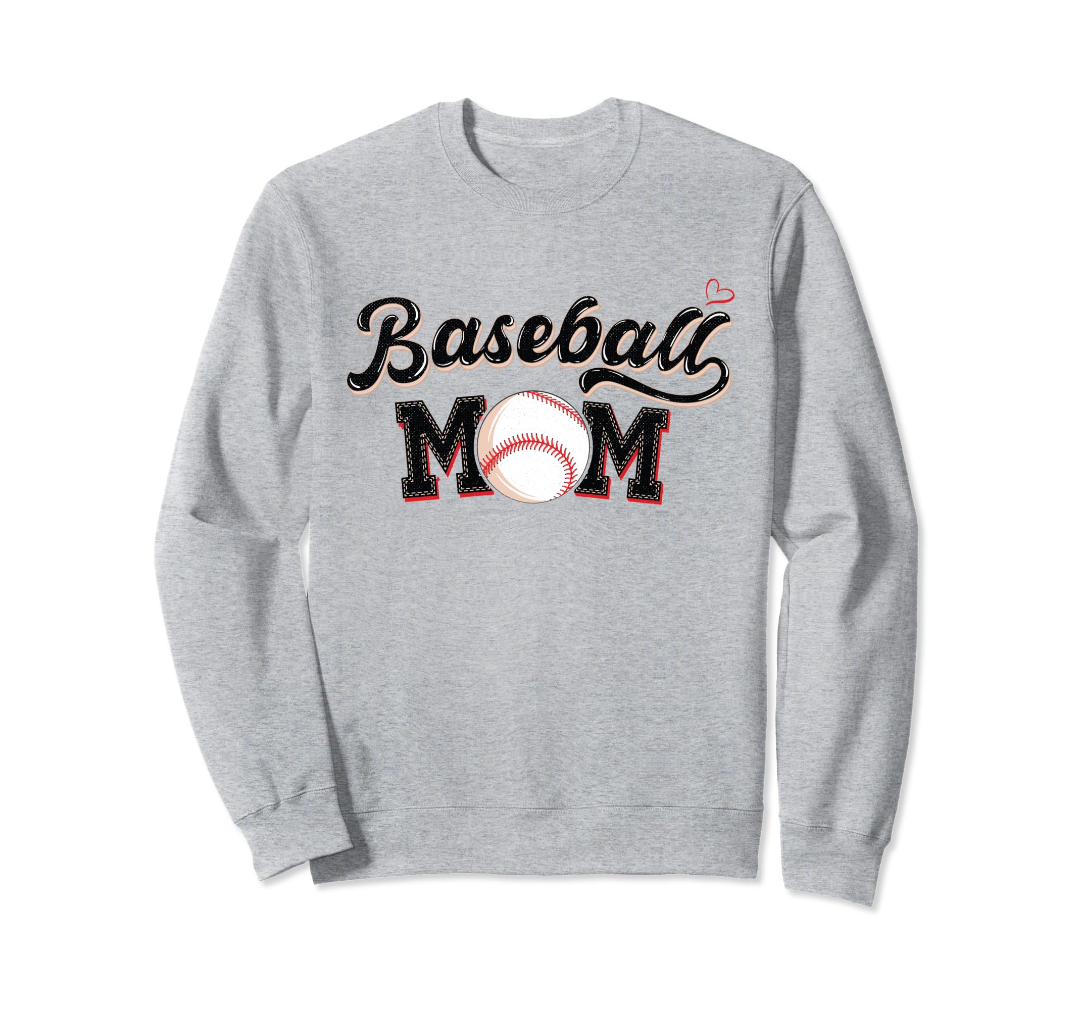 Baseball Mom Funny Baseball Sweatshirt - Graphic Print Unisex - T-Shirt, Sweatshirt, Hoodie
