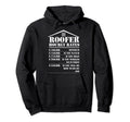 Roofer Hourly Rate Funny Roof Hoodie - Minimalist Print Men Women - T-Shirt, Sweatshirt, Hoodie