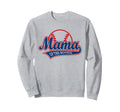 Funny Baseball Mama Rookie Sweatshirt - Trendy Graphic Unisex - T-Shirt, Sweatshirt, Hoodie