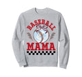 Baseball Mama Bow Softball Mom Sweatshirt - Fun Novelty Design Men Women - T-Shirt, Sweatshirt, Hoodie