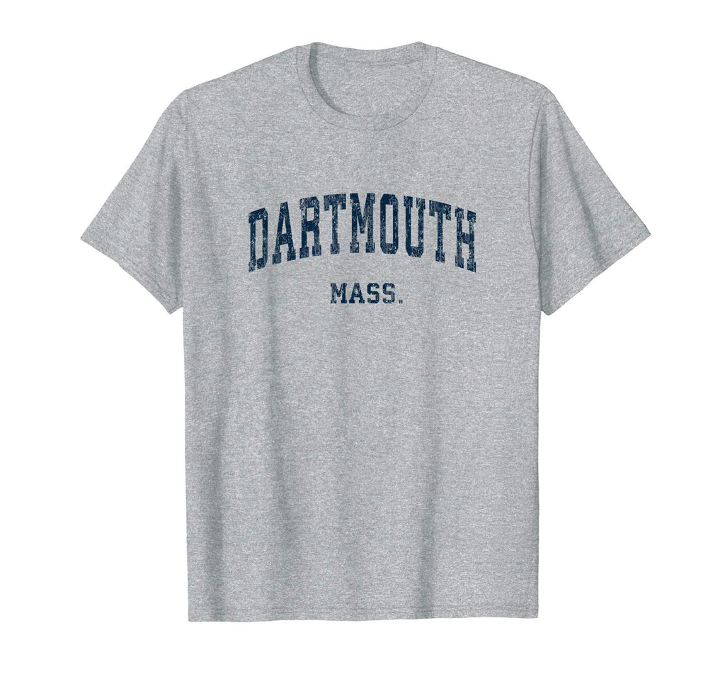 Dartmouth Massachusetts Ma Varsity T-Shirt - Fun Novelty Design for Adults - T-Shirt, Sweatshirt, Hoodie