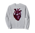 Etch Heart Cybergoth Egirl Eboy Sweatshirt - Streetwear Style Unisex - T-Shirt, Sweatshirt, Hoodie