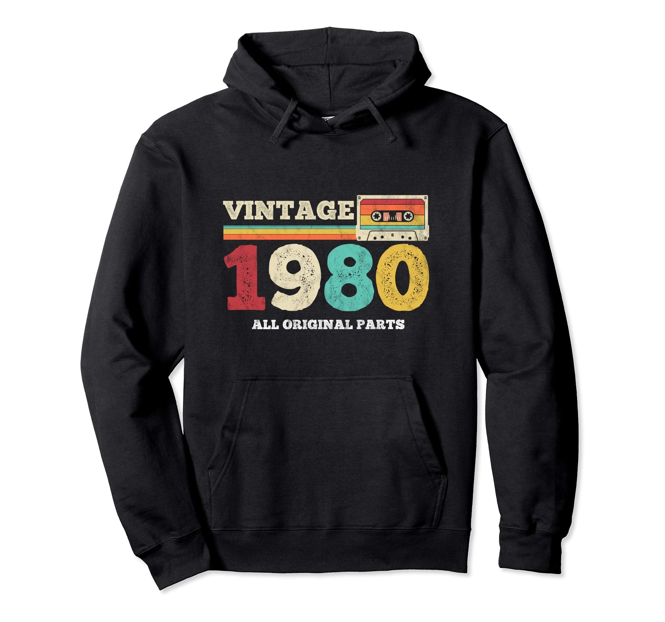 40 Birthday Gift Best 1980 Hoodie - Casual Everyday Wear Men Women - T-Shirt, Sweatshirt, Hoodie