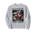 Black B Santa Claus Hip Hop Sweatshirt - Custom Art Print for Adults - T-Shirt, Sweatshirt, Hoodie