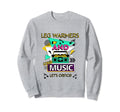 Leg Warmers And Loud Music Lets Dance Sweatshirt - Trendy Graphic Unisex - T-Shirt, Sweatshirt, Hoodie