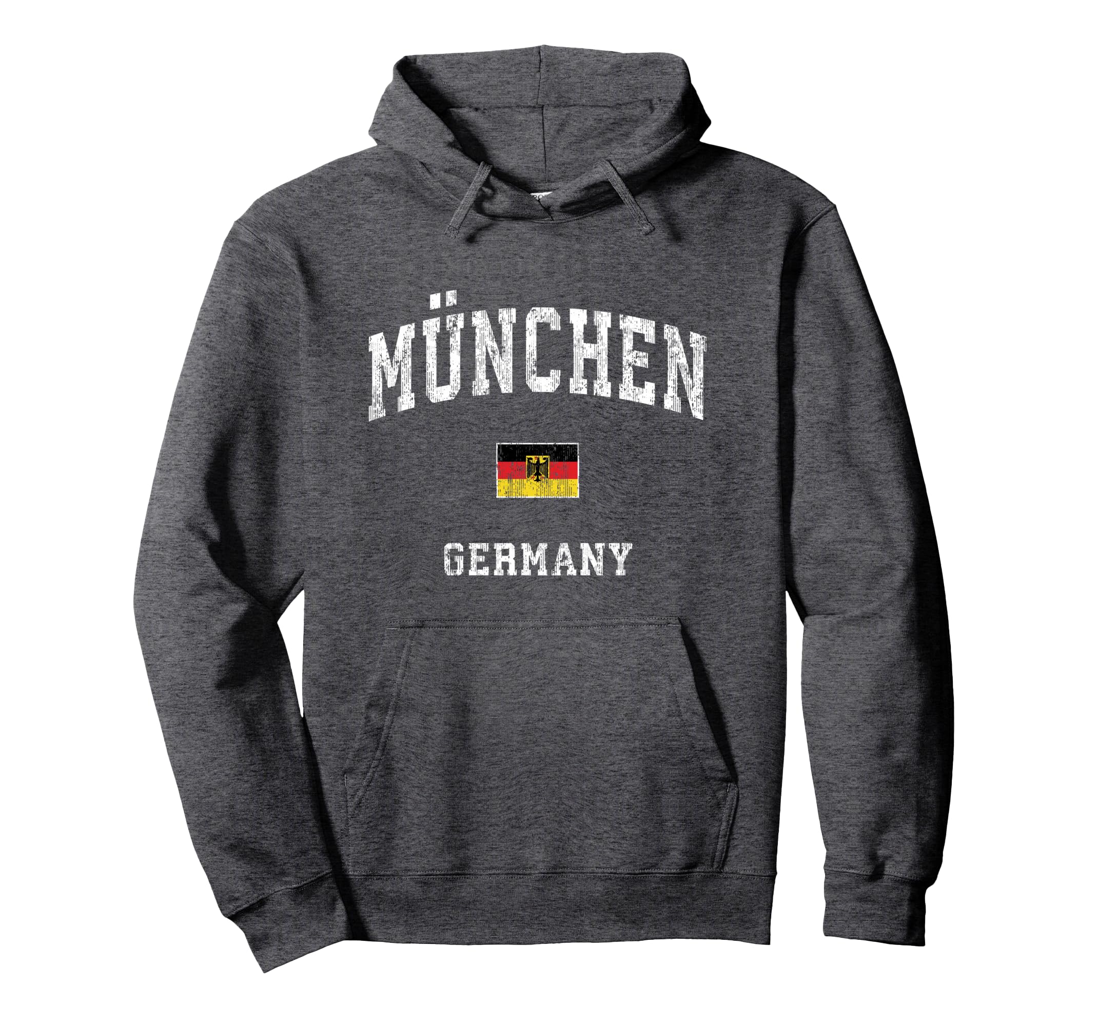 Munich Munchen Germany Athletic Sports Hoodie - Unique Graphic Unisex - T-Shirt, Sweatshirt, Hoodie