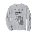 Camera Photographic Patent Sweatshirt - Casual Everyday Wear for Adults - T-Shirt, Sweatshirt, Hoodie