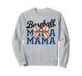 Baseball Mama Coquette Bow Funny Sweatshirt - Trendy Graphic Unisex - T-Shirt, Sweatshirt, Hoodie