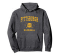 Pittsburgh Baseball Throwback Hoodie - Trendy Graphic for Adults - T-Shirt, Sweatshirt, Hoodie