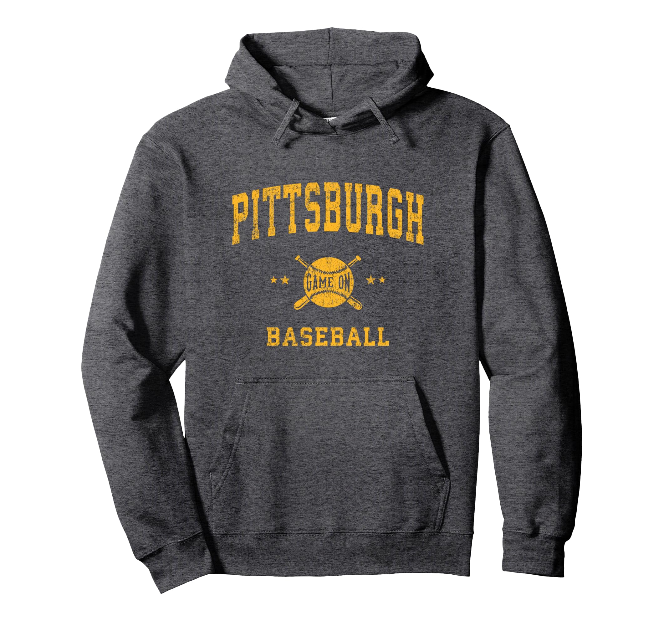 Pittsburgh Baseball Throwback Hoodie - Trendy Graphic for Adults - T-Shirt, Sweatshirt, Hoodie